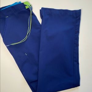 Women’s Size Small Navy Blue Jockey Scrub Pants